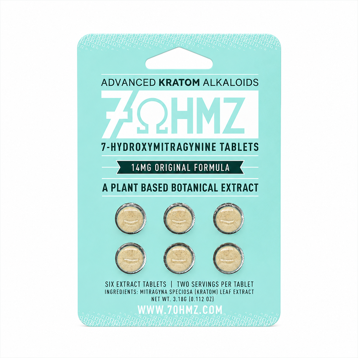 7OHMZ 14mg Tablets 6 Pack
