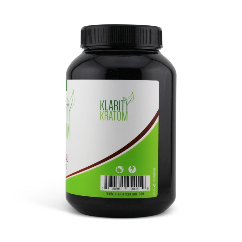 Klarity Kratom Red Bali Capsules 500 Count Back