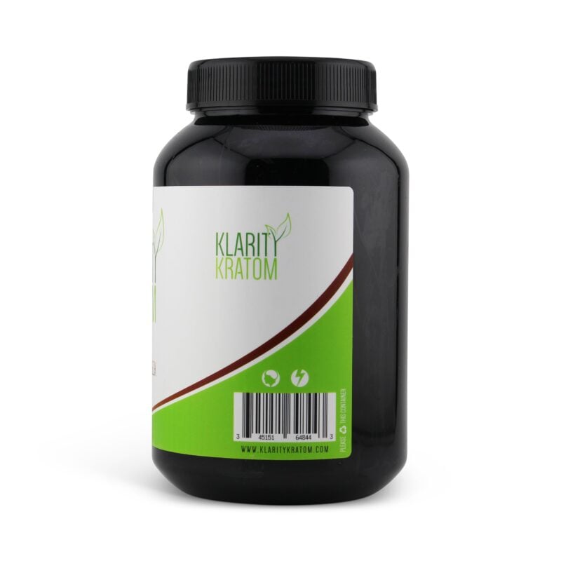 Klarity Kratom Trainwreck Capsules 500 Count Back