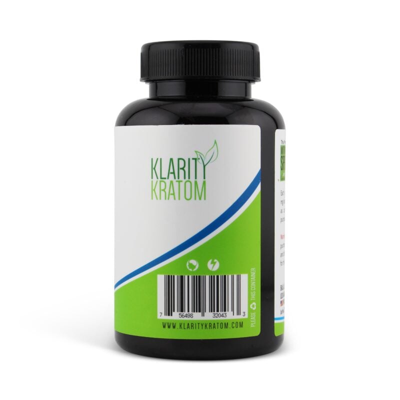 Klarity Kratom White Thai Capsules 150 Count Back