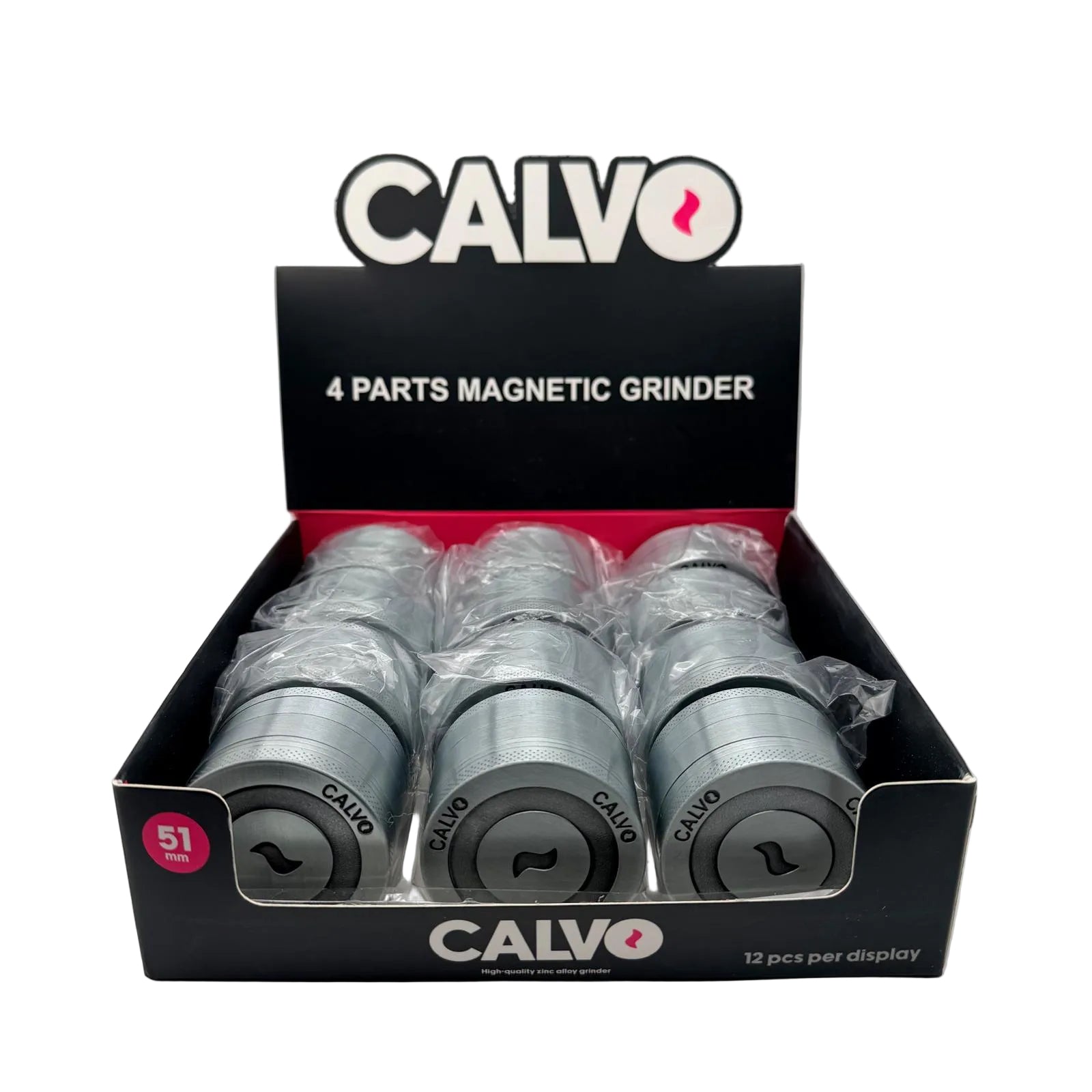 CALVO 51mm 4Parts Magnetic Grinder