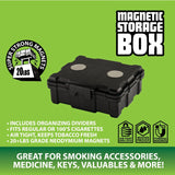 Magnetic Storage Box — Discreet Storage for Cash, Cards & Valuables