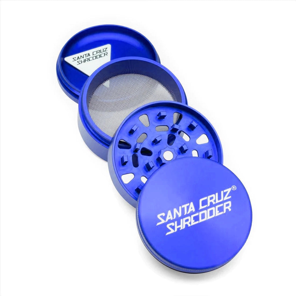 Santa Cruz Shredder 4 Piece Grinder Large Blue