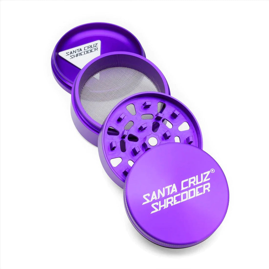 Santa Cruz Shredder 4 Piece Grinder Large Purple