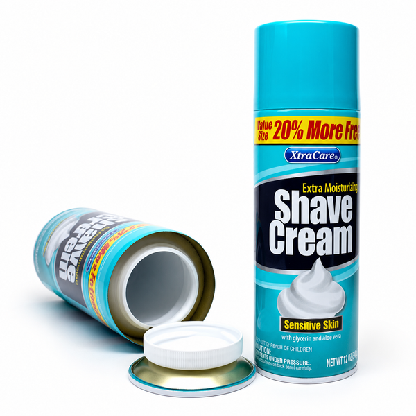 Shave Cream Secret Storage Box
