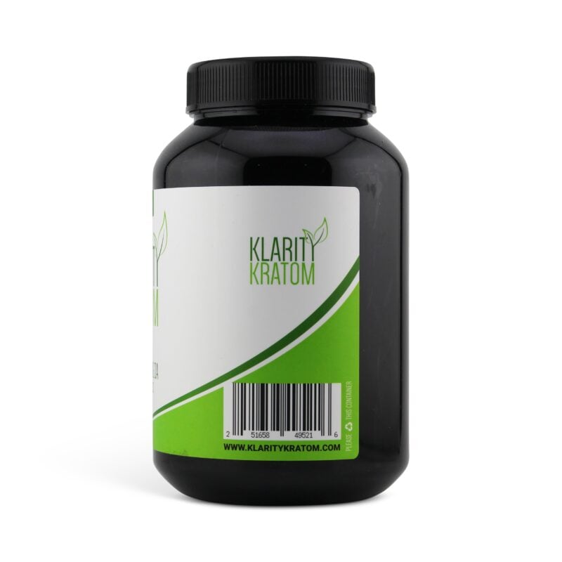 Klarity Kratom Maeng Da Capsules 500 Count Back