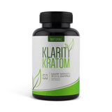 Klarity Kratom White Borneo Capsules 150 Count Front