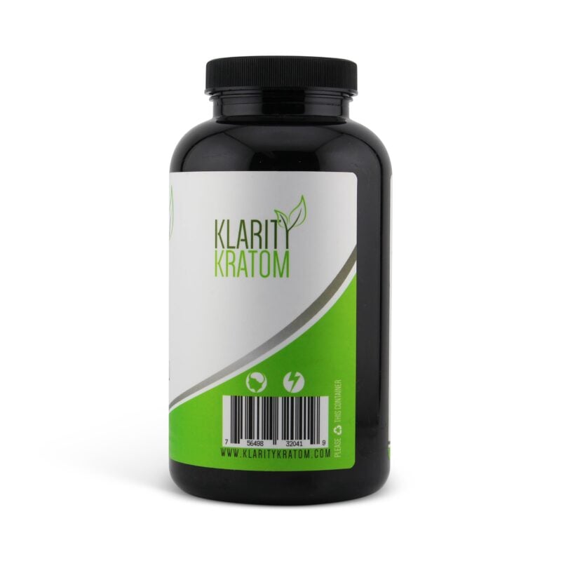 Klarity Kratom White Borneo Capsules 300 Count Back