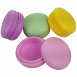Silicone Macaron Wax Jar 20ml Assorted Colors