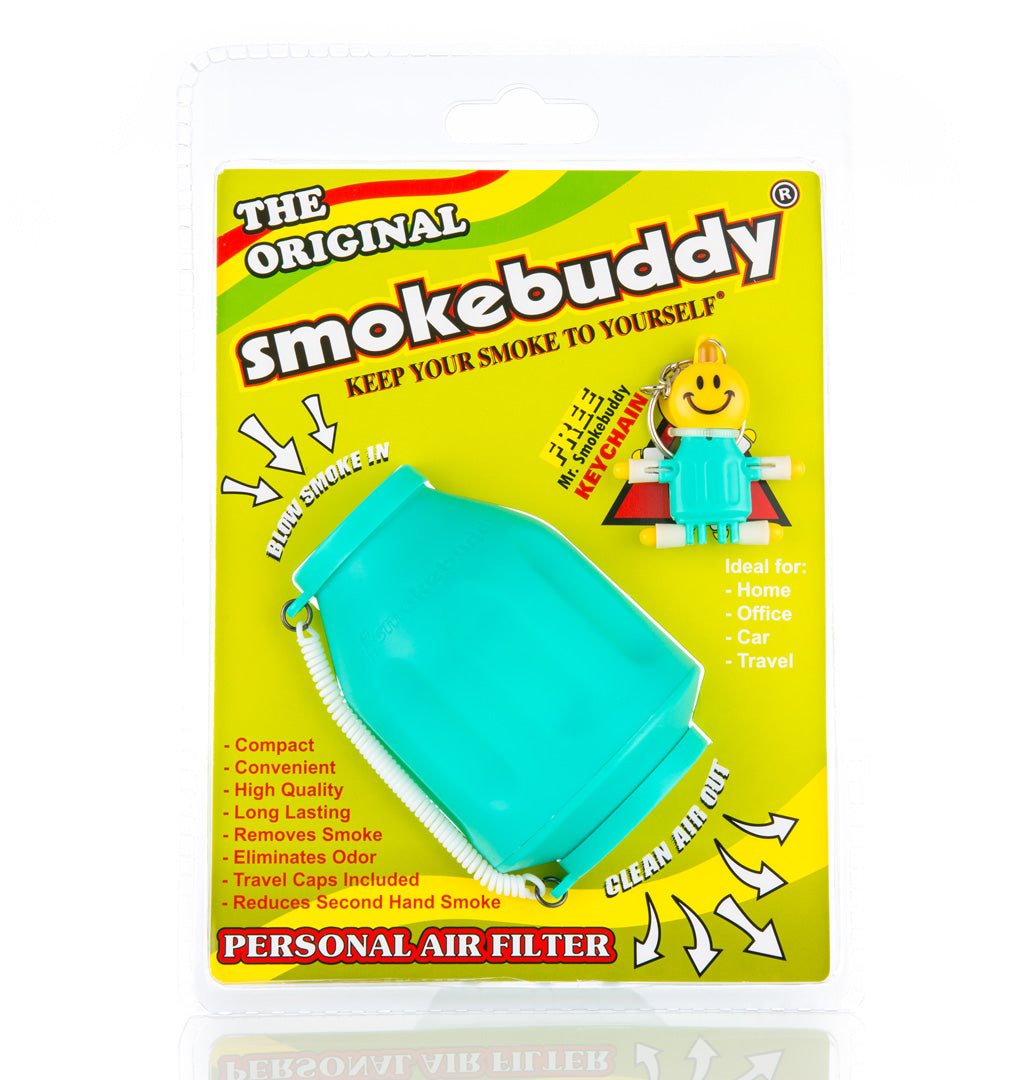 Teal Smokebuddy Original Personal Air Filter - Package
