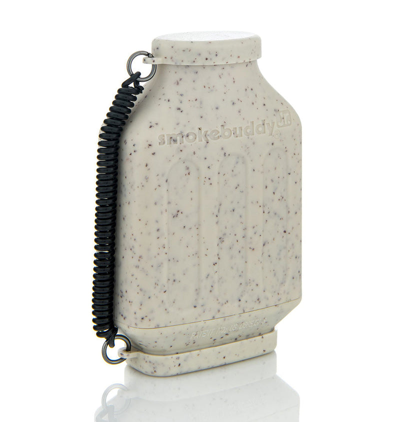 White ECO Smokebuddy Junior Personal Air Filter - Alt